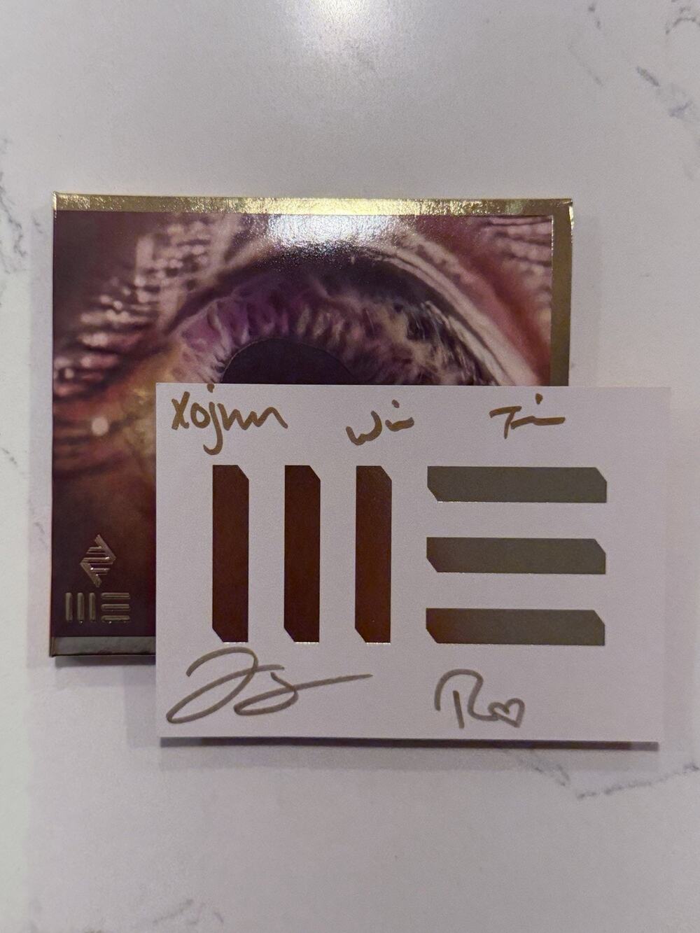 ARCADE FIRE SIGNED WE CD ALBUM AUTOGRAPHED ART CARD SIGNATURE #4